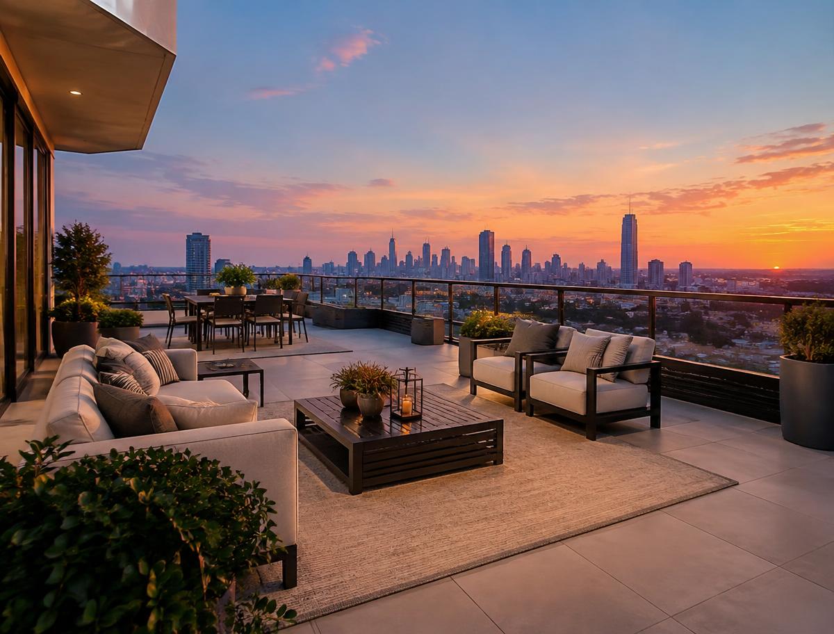 Penthouse s terasou